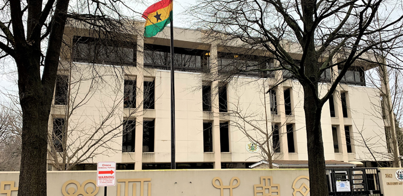 Ghana's Washington DC Embassy Undergoes Overhauling